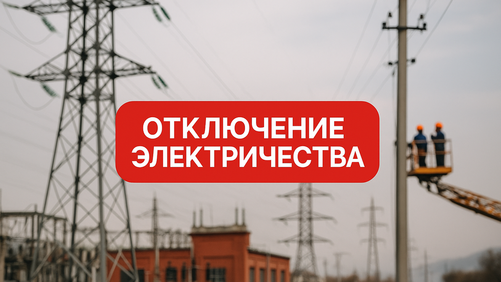 Отключение электроэнергии в Чуйской области 28 мая — полный график изображение публикации