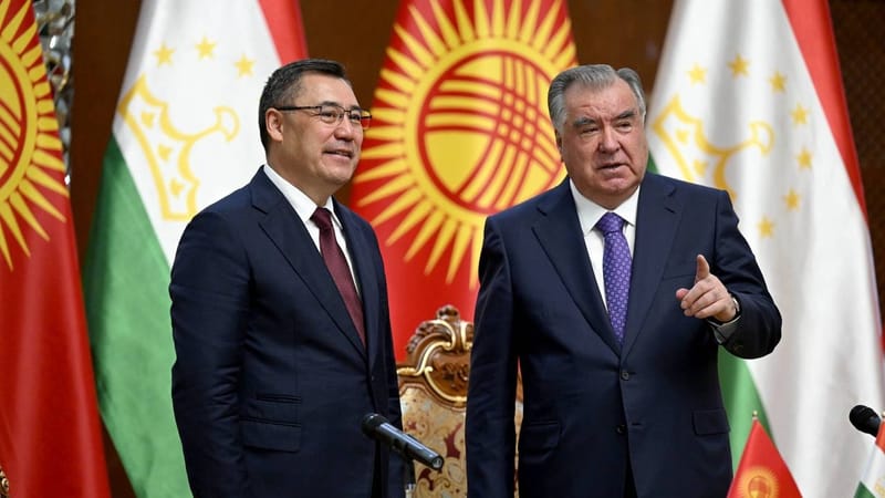 Садыр Жапаров сделал заявление по итогам переговоров с Эмомали Рахмоном изображение публикации