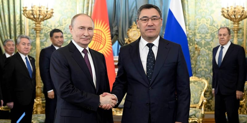 Жапаров провел переговоры с Путиным изображение публикации
